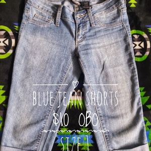 Blue Jean Shorts